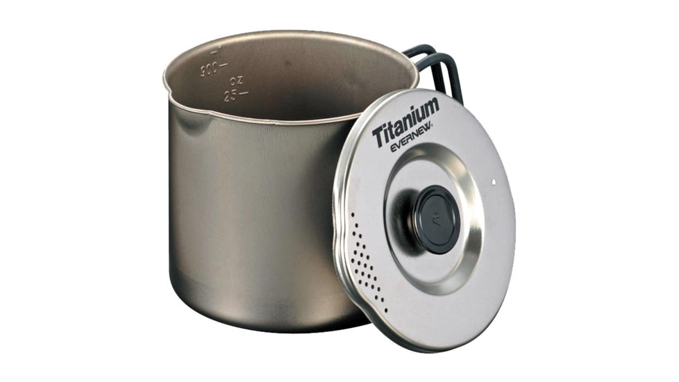 Evernew Titanium Pasta Pot Md Black ECA522
