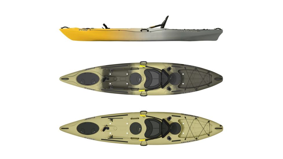 Evoke Paddle Sports Navigator 120 Fishing Kayak