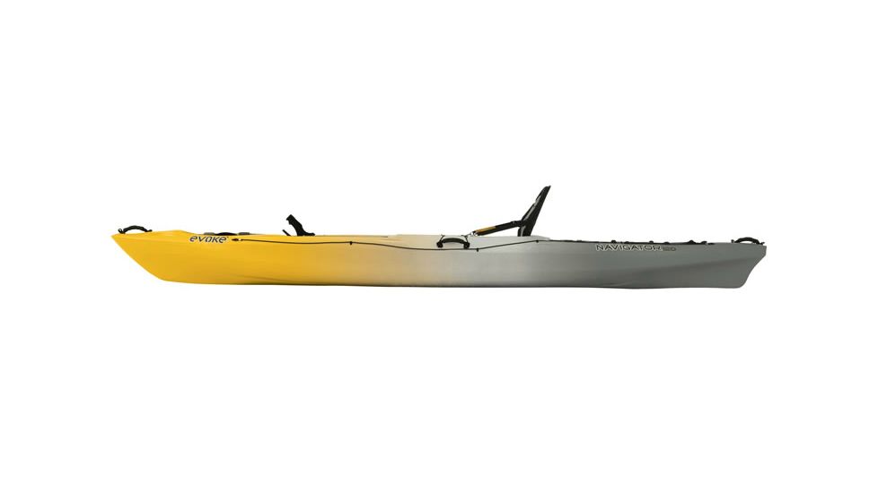 Evoke Paddle Sports Navigator 120 Fishing Kayak-Storm