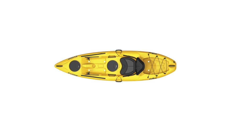 Evoke Paddle Sports Vue 100 Sit On Kayak-Golden