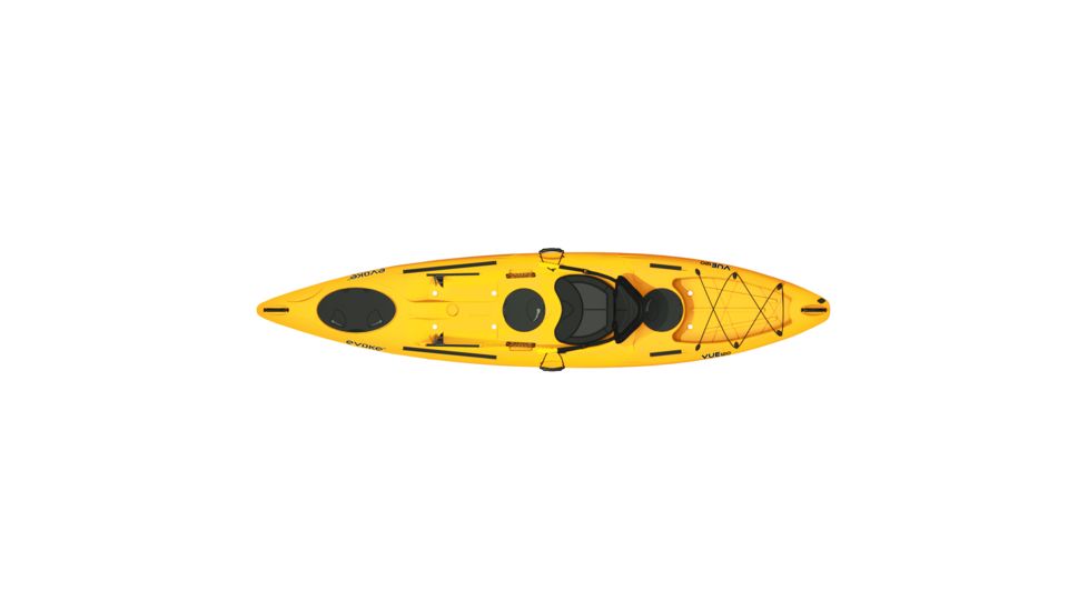 Evoke Paddle Sports Vue 120 Sit On Kayak-Golden