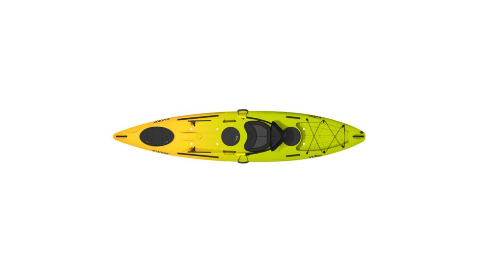 Evoke Paddle Sports Vue 120 Sit On Kayak-Lemon Lime