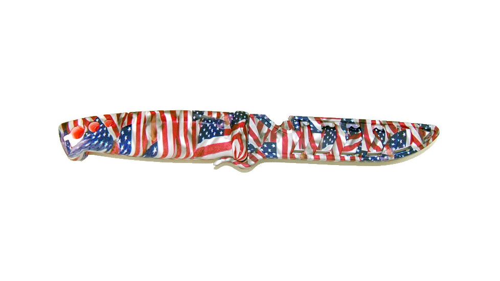 Evolution 4" Bait Knife American Flag, EV-BK4015
