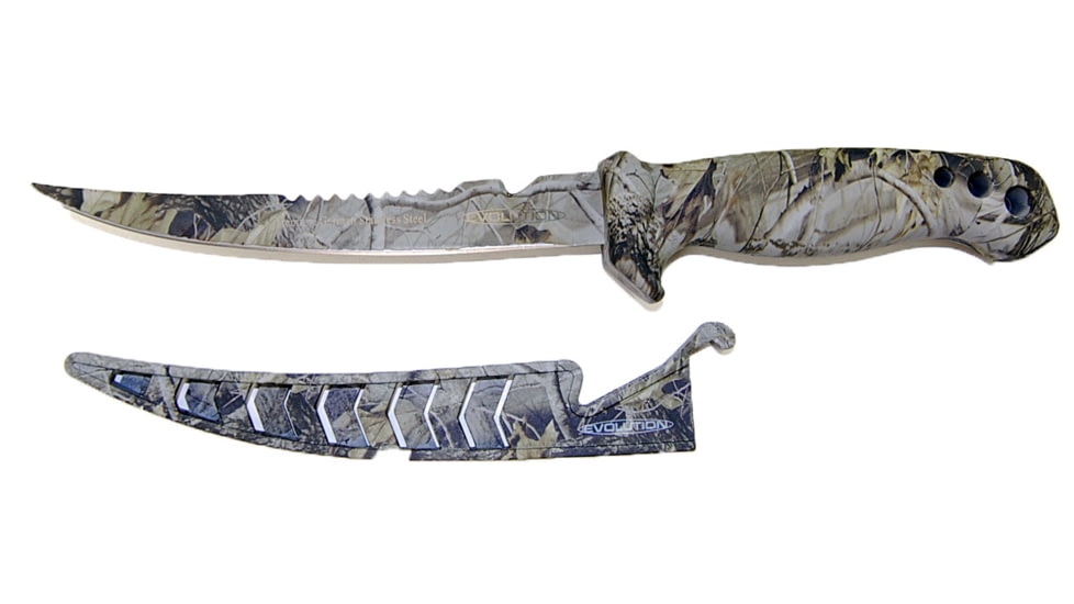 Evolution 6&quot; Fillet Knife Camo, EV-FK6002