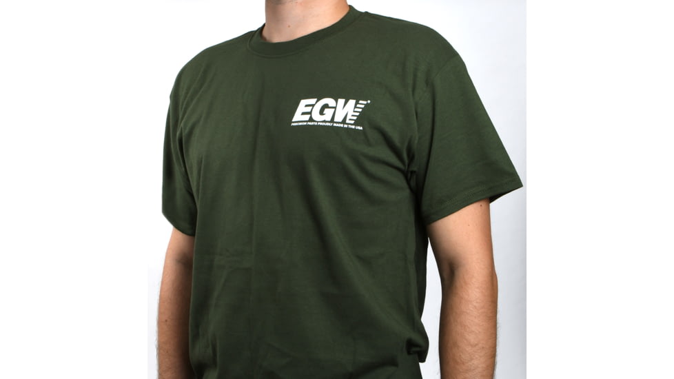 Evolution Gun Works Long Shot T-Shirt - Mens, Green, 2XL, 70457-2XL