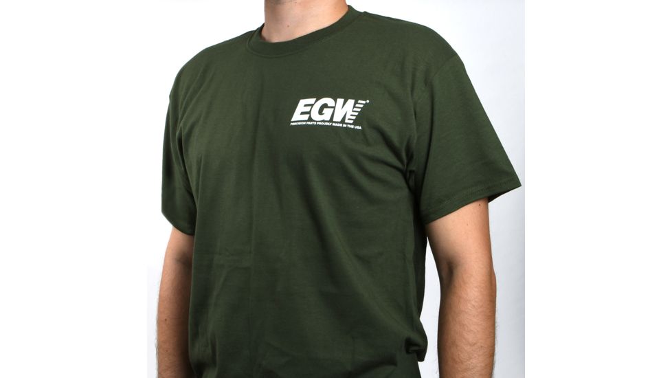Evolution Gun Works Long Shot T-Shirt - Mens, Green, Large, 70457-L