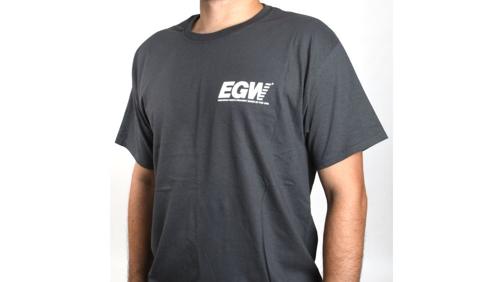 Evolution Gun Works Schematic T-Shirt - Mens, Grey, Large, 70455-L