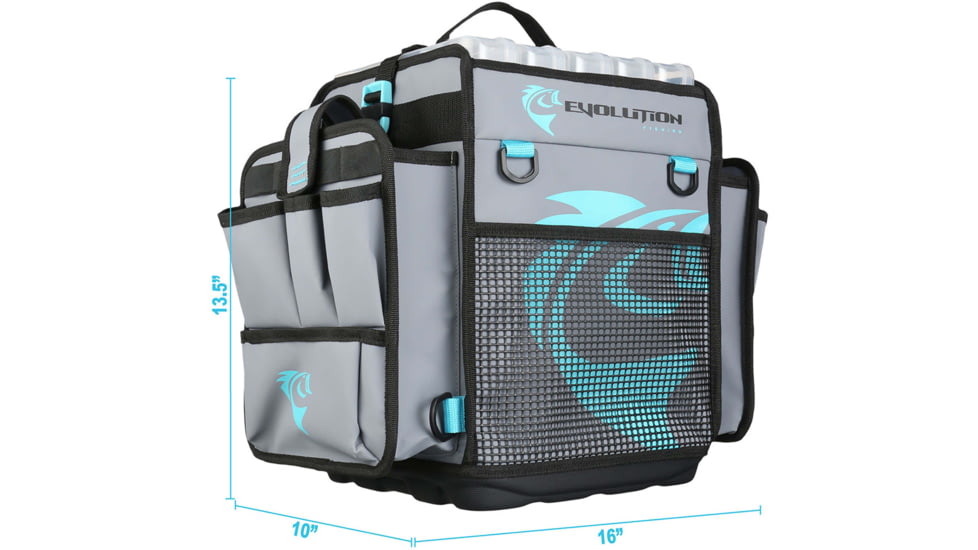 Evolution Outdoor 3700 Kayak Tackle Bag, Includes 5 Trays, 31051-EV