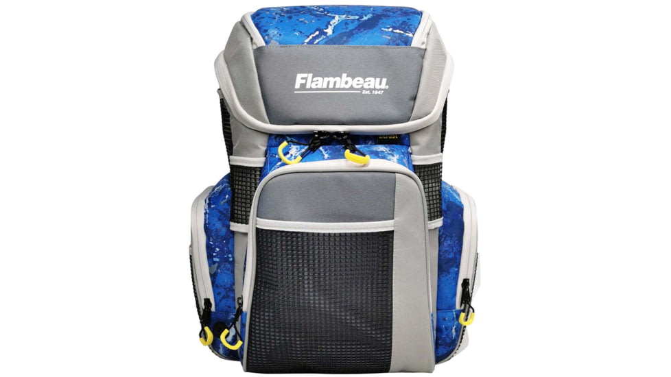 Evolution Outdoor 5007 Pro-Angler Zerust Backpack, Includes 3 Trays, Kinetic Blue, FL30004