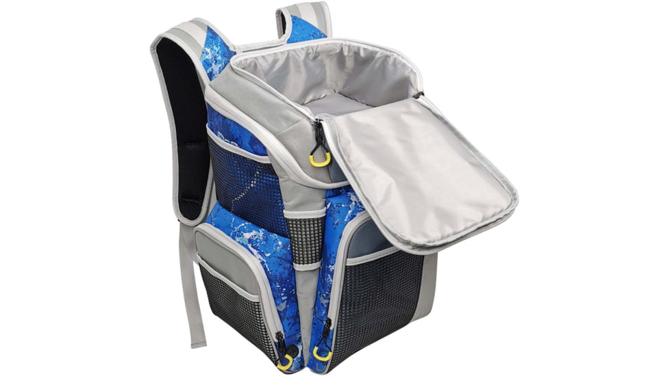 Evolution Outdoor 5007 Pro-Angler Zerust Backpack, Includes 3 Trays, Kinetic Blue, FL30004