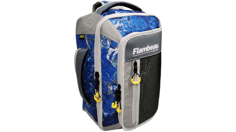 Evolution Outdoor 5007 Pro-Angler Zerust Sling Pack, Includes 3 Trays, Kinetic Blue, FL30003