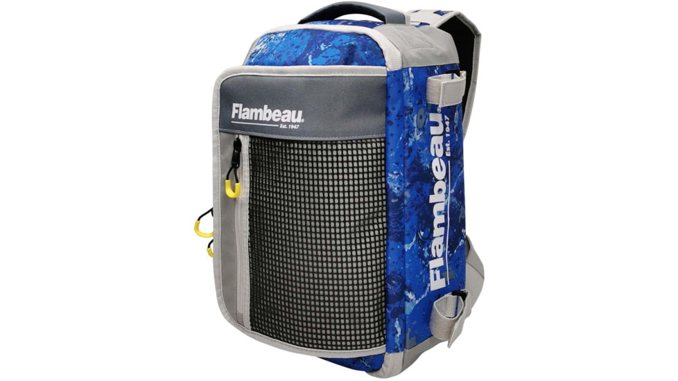 Evolution Outdoor 5007 Pro-Angler Zerust Sling Pack, Includes 3 Trays, Kinetic Blue, FL30003