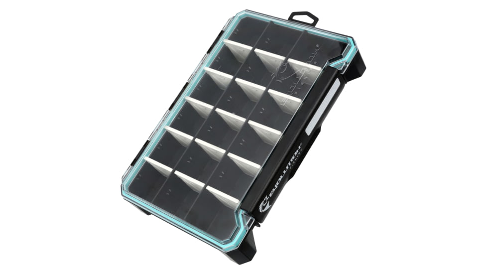 Evolution Outdoor Ballistix 3.6 Tray, Black clear, 3600 sz tackle tray, BLX36