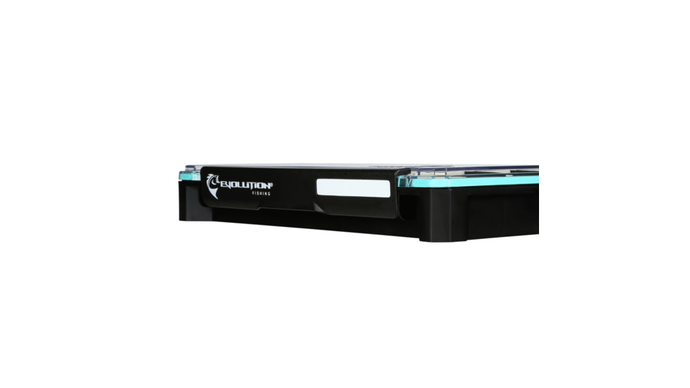 Evolution Outdoor Ballistix 3.7 Tray, Black clear, 3700 sz tackle tray, BLX37