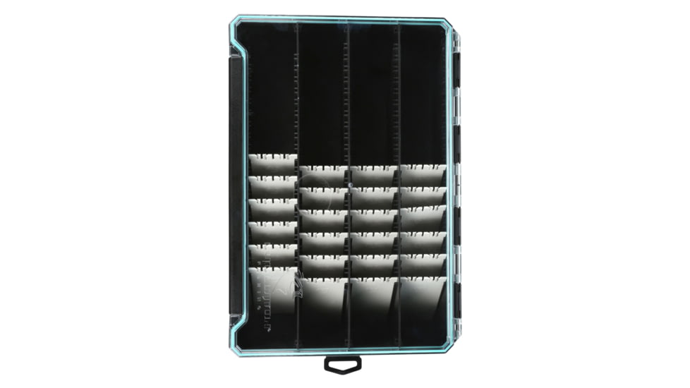 Evolution Outdoor Ballistix Hangr 3.7D, Black clear, 3700 sz tackle tray, BLXHGR37