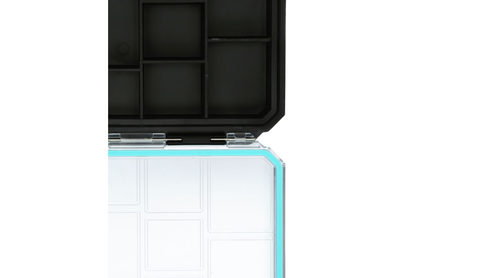 Evolution Outdoor Ballistix Terminal Tray, Black clear, 3700 sz tackle tray, BLXTERM