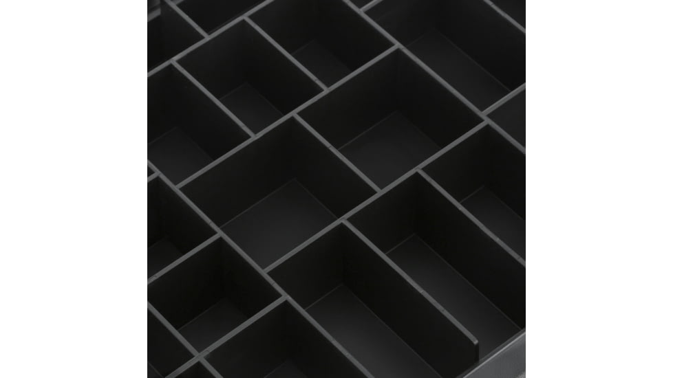 Evolution Outdoor Ballistix Terminal Tray, Black clear, 3700 sz tackle tray, BLXTERM