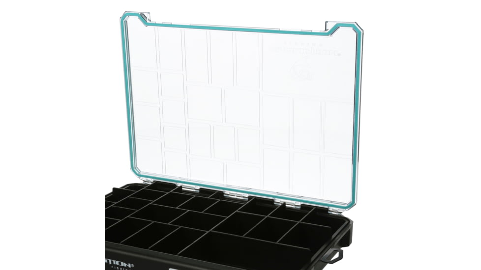 Evolution Outdoor Ballistix Terminal Tray, Black clear, 3700 sz tackle tray, BLXTERM