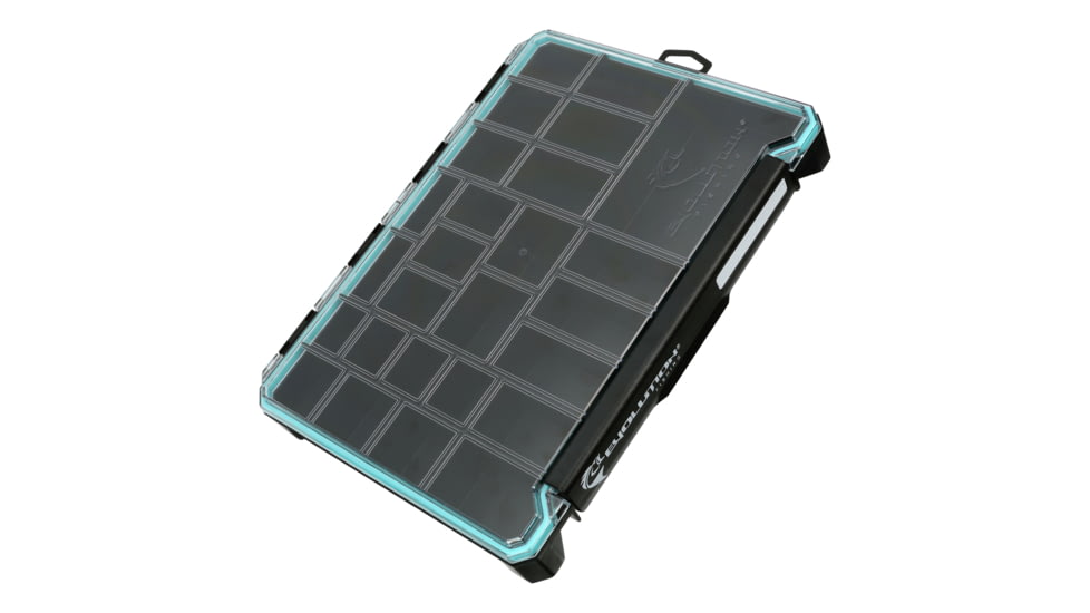 Evolution Outdoor Ballistix Terminal Tray, Black clear, 3700 sz tackle tray, BLXTERM