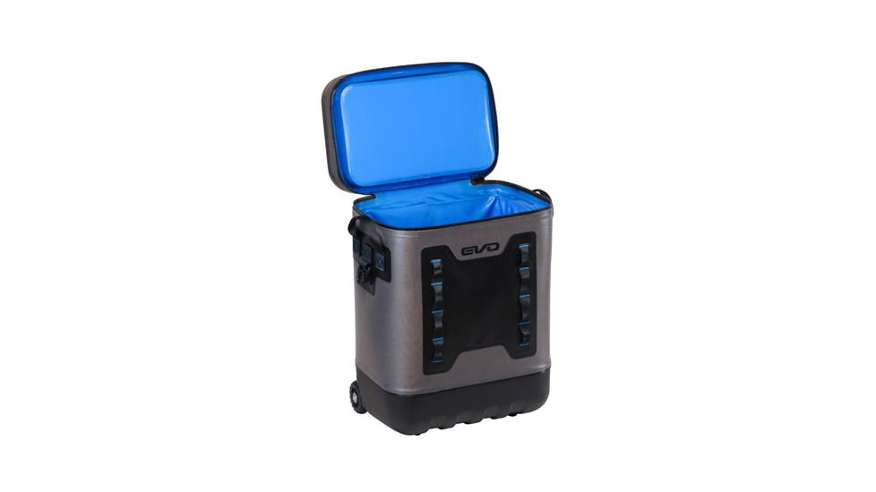 Evolution Outdoor Design EVO Leak Proof Rolling Cooler, Gray/Black, 25qt, 25001-EV