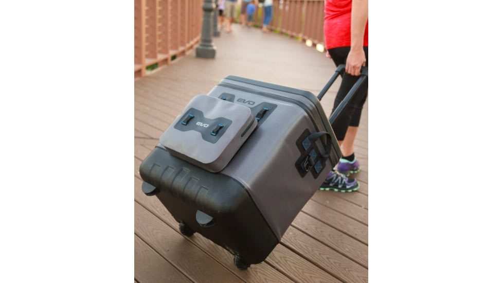 Evolution Outdoor Design EVO Leak Proof Rolling Cooler, Gray/Black, 50qt, 25000-EV