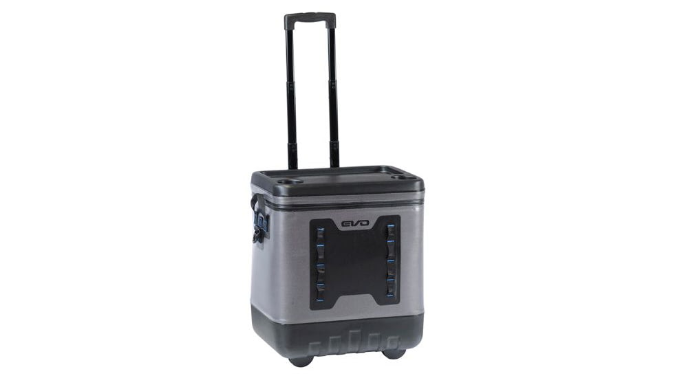 Evolution Outdoor Design EVO Leak Proof Rolling Cooler, Gray/Black, 50qt, 25000-EV