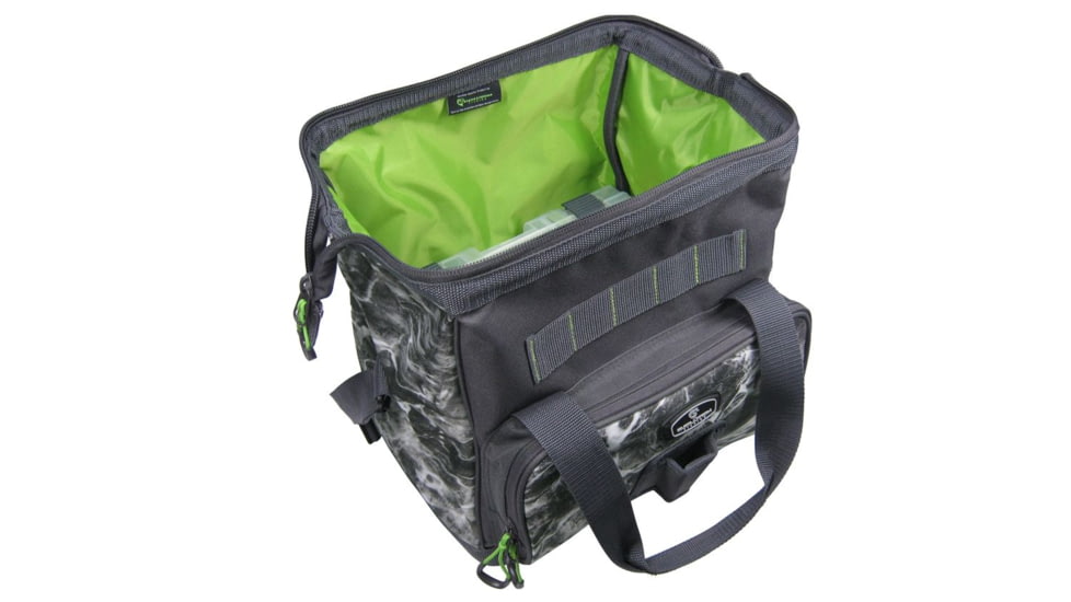 Evolution Outdoor Doctor Tote Tackle Bag, Mossy Oak Elements / Grey / White / Green, 13in x 9in x 11.5in, 31022-EV