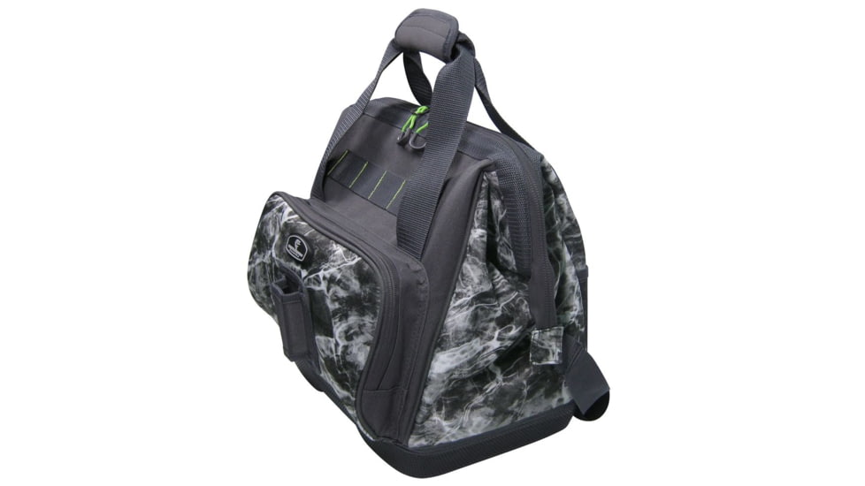 Evolution Outdoor Doctor Tote Tackle Bag, Mossy Oak Elements / Grey / White / Green, 13in x 9in x 11.5in, 31022-EV