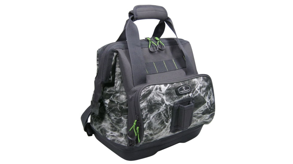 Evolution Outdoor Doctor Tote Tackle Bag, Mossy Oak Elements / Grey / White / Green, 13in x 9in x 11.5in, 31022-EV