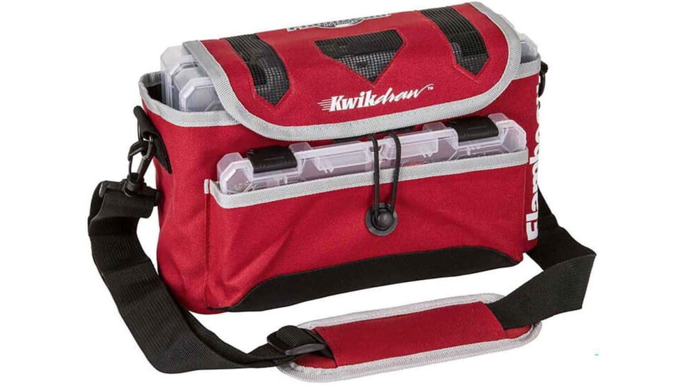 Evolution Outdoor Kwikdraw Tackle Bag, Includes 3 Trays, Assorted Colors, FL90010