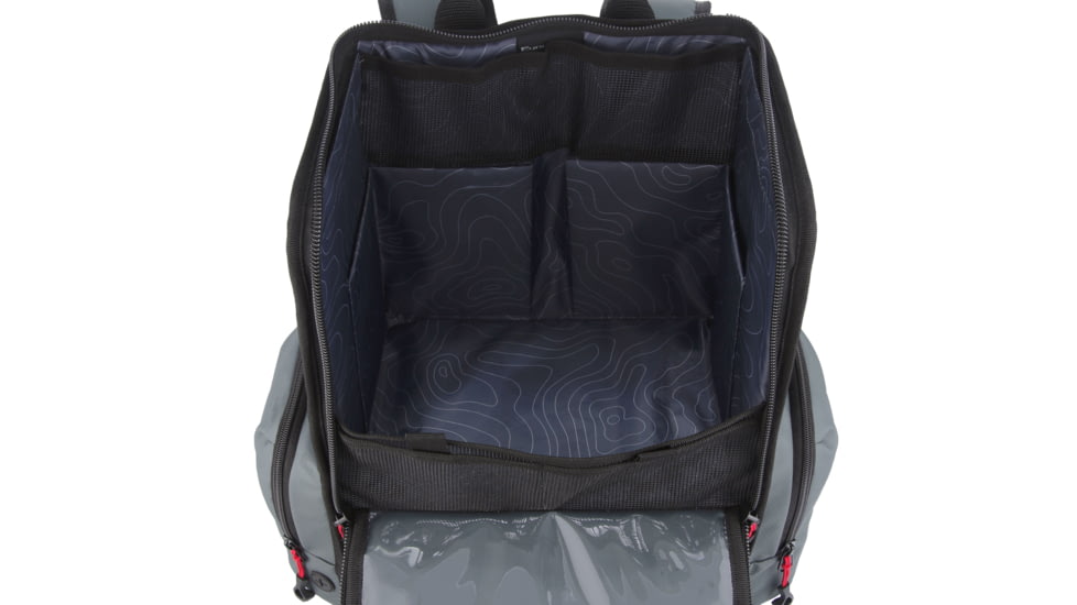 Evolution Outdoor Largemouth 3.0 Tackle Backpack, Grey, Large, 34034-EV