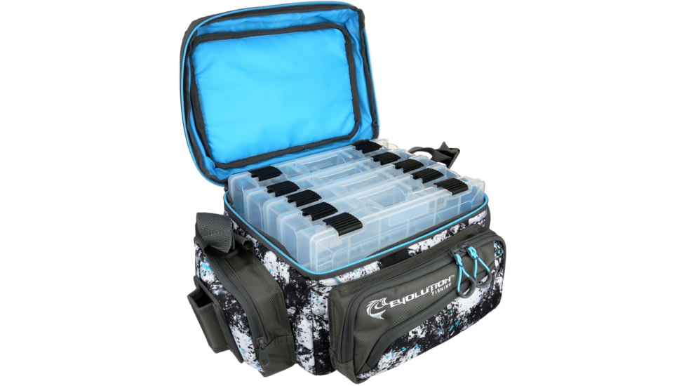 Evolution Outdoor Largemouth 3600, Includes 3 Trays, Quartz Blue, 34006-EV