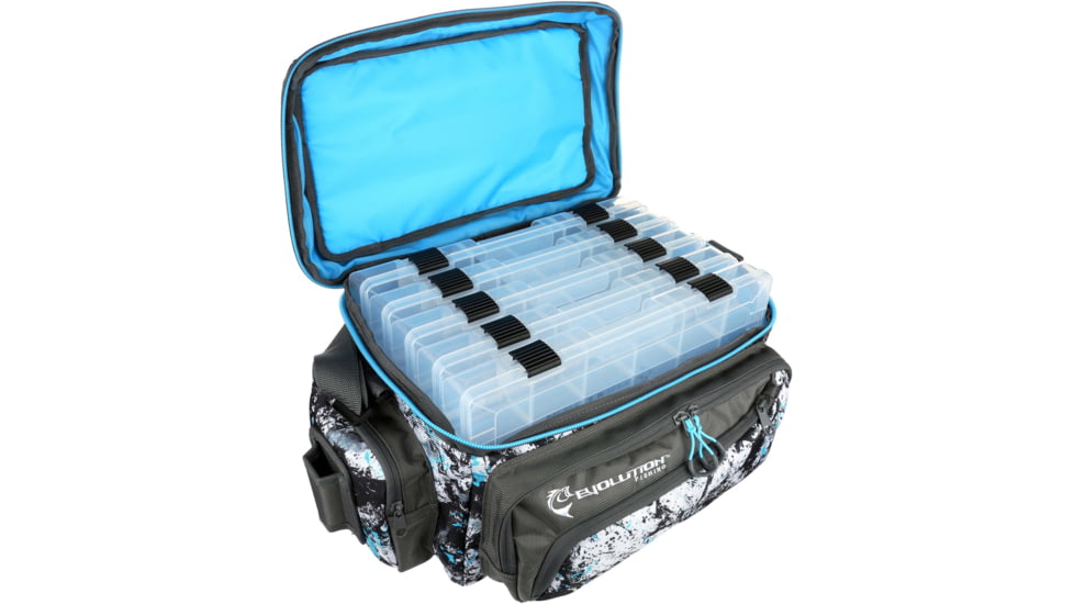 Evolution Outdoor Largemouth 3700, Includes 3 Trays, Quartz Blue, 34008-EV