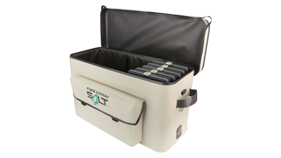 Evolution Outdoor Salt Sol 65 The Ultimate Saltwater Tackle System, Tan, 65qt, ESWGB4500