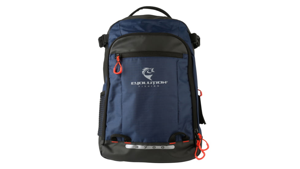 Evolution Outdoor Smallmouth Backpack 3700 1 tray included, Blue, Large, 34040-EV