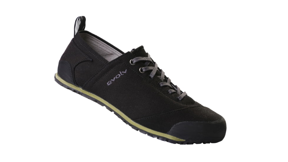 Evolv Cruzer Approach Shoe - Mens-Black-Medium-4 US