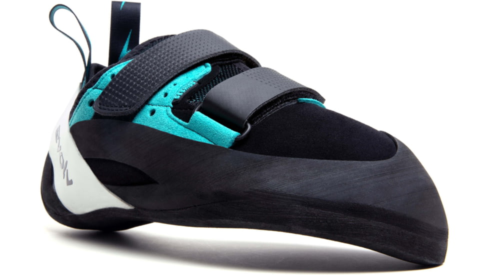 Evolv Geshido Climbing Shoes - Mens, Black/Teal/White, 11.5, EVL0422-11.5