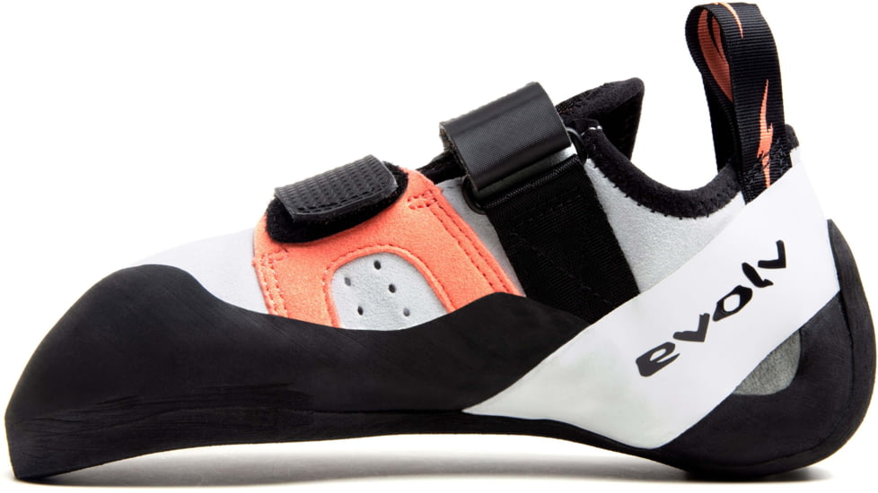 Evolv Geshido Climbing Shoes - Womens, White/Coral/Black, 11, EVL0423-11