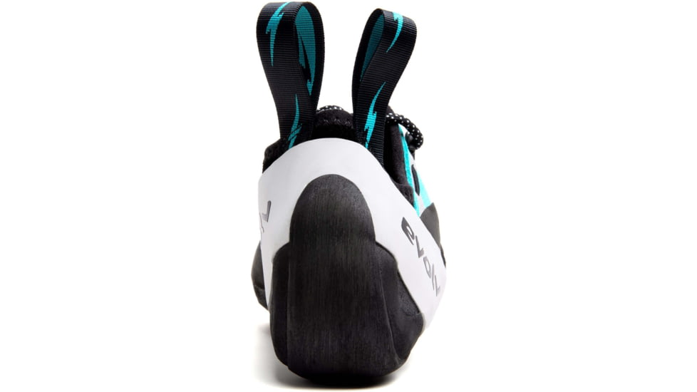Evolv Geshido Lace Climbing Shoes - Mens, Black/Teal/White, 8.5, EVL0424-8.5