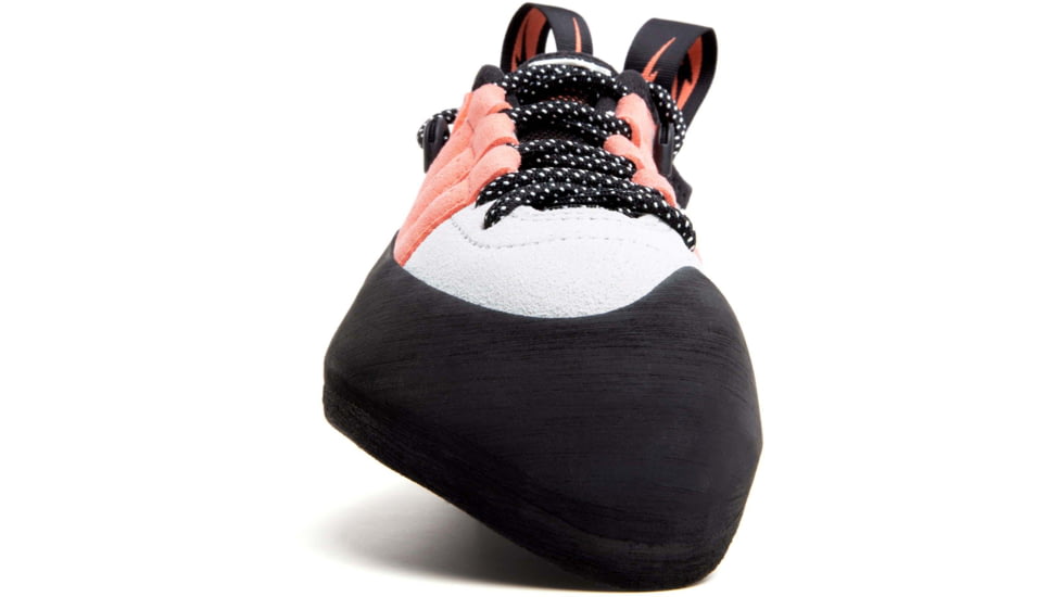 Evolv Geshido Lace Climbing Shoes - Womens, White/Coral/Black, 9, EVL0425-9
