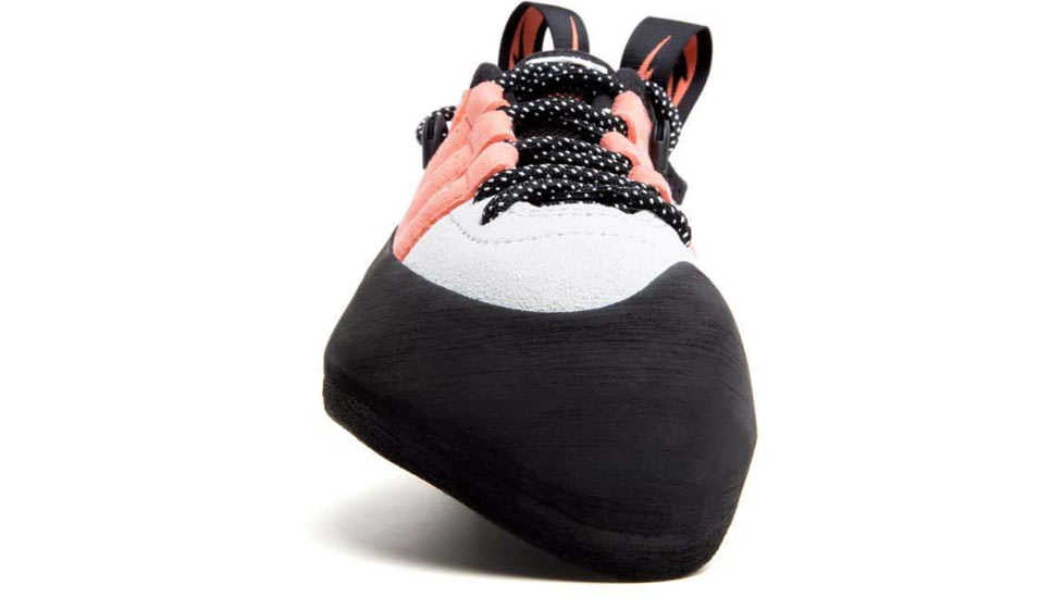 Evolv Geshido Lace LV Climbing Shoes - Womens, White/Coral/Black, 14, EVL0425-6286-14