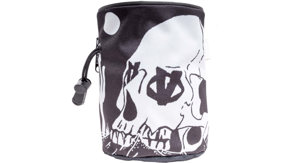 Evolv Graphics Chalk Bag, Skull Black, EVL0453-985