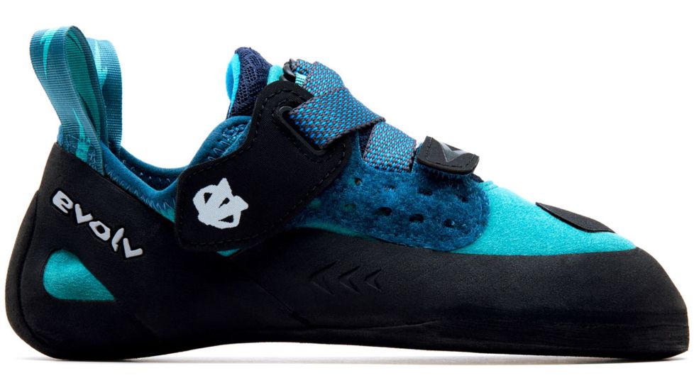 Evolv Kira Climbing Shoe - Womens-Teal-7.5