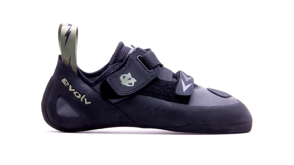 Evolv Kronos Climbing Shoe - Men's, Black/Olive, 13, EVL0361-900-13