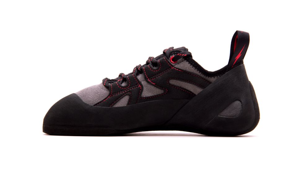 Evolv Nighthawk Men's Climbing Shoe, Gray/Black, 7 US, EVL0334-070