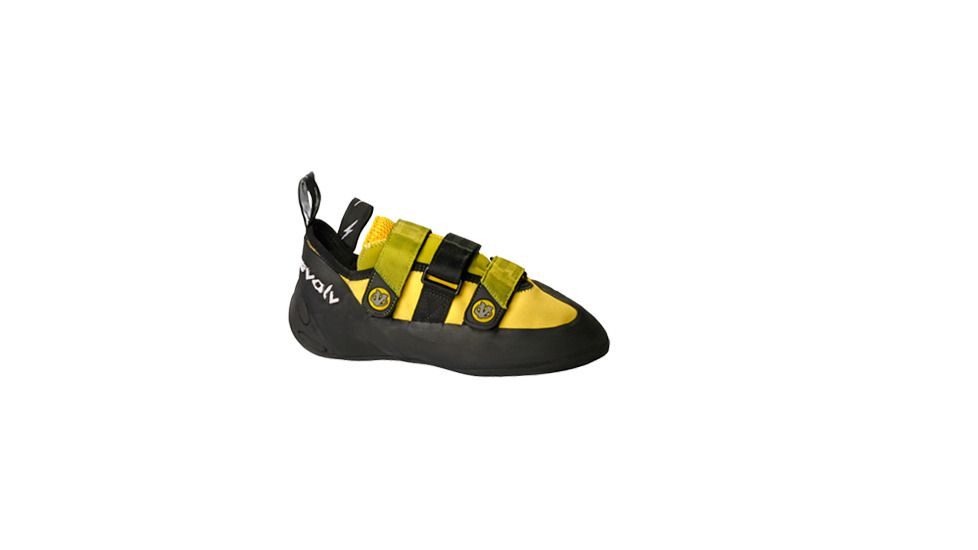 Evolv Pontas II Climbing Shoe - Mens-10 US-Yellow/Lime