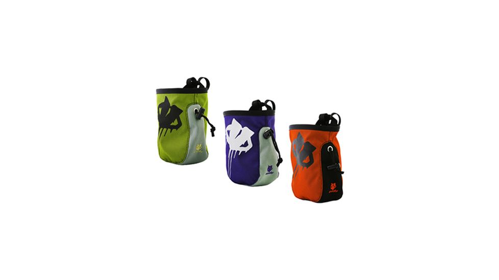 Evolv Roundtangular Chalk Bag-Purple