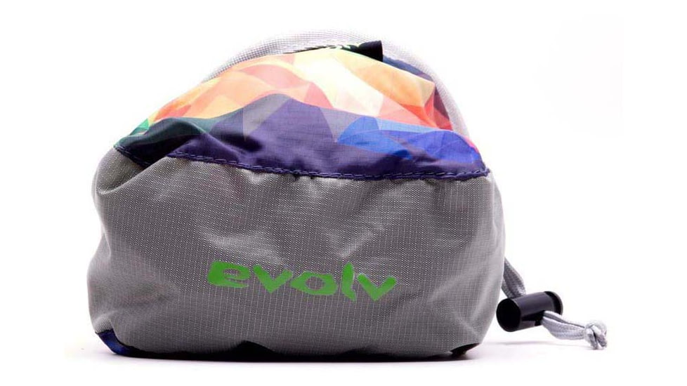 Evolv Roundtangular Chalkbag, Geometric, EVL0327-GEOMETRIC