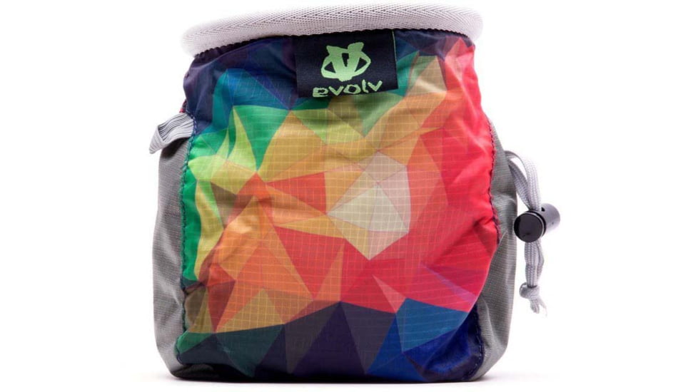 Evolv Roundtangular Chalkbag, Geometric, EVL0327-GEOMETRIC