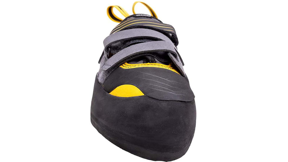 Evolv Shaman Climbing Shoe - Mens, Gold/Grey/White, 6.5, EVL0517-6595-6.5